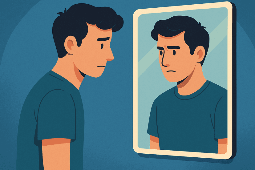 The mirror doesn't lie